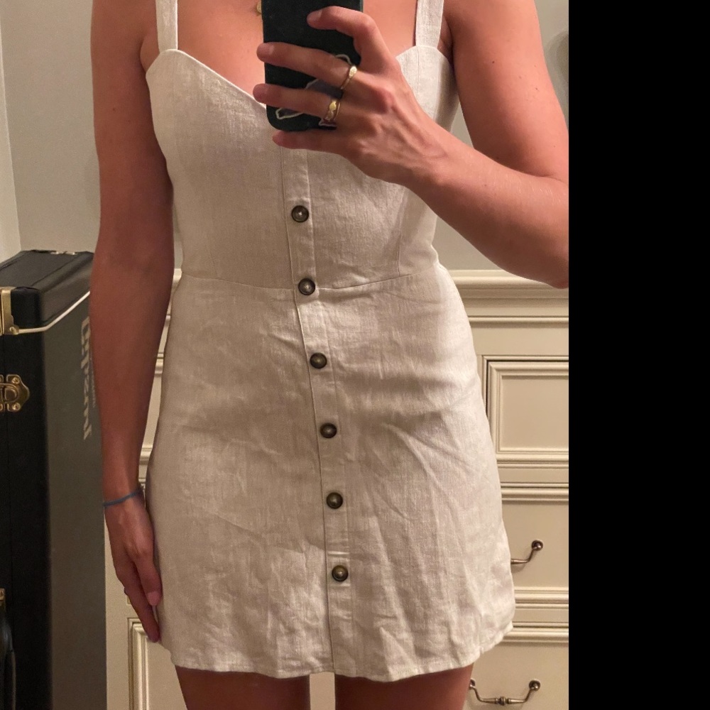 REFORMATION LINEN MINI - Picture 4 of 4